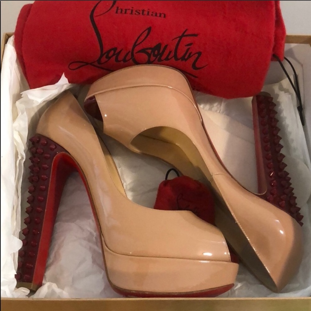 Christian Louboutin Babel Clou 150 Patent sz 10